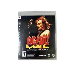 AC/DC Live: Rock Band Track Pack (Sony PlayStation 3, 2008) CIB, Tested